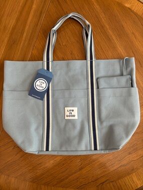 Life Is Good Canvas Tote